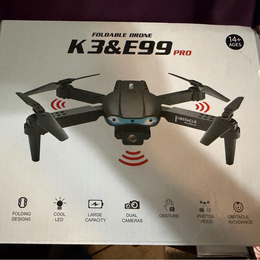 K3&E99 Pro Foldable Drone